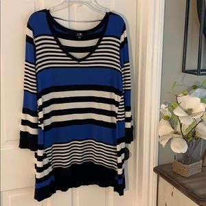 Cable and Gauge Striped Shirt